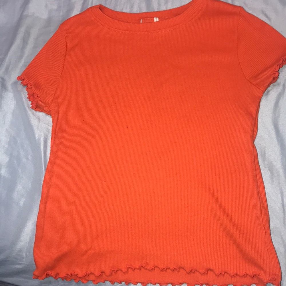 Orange shirt